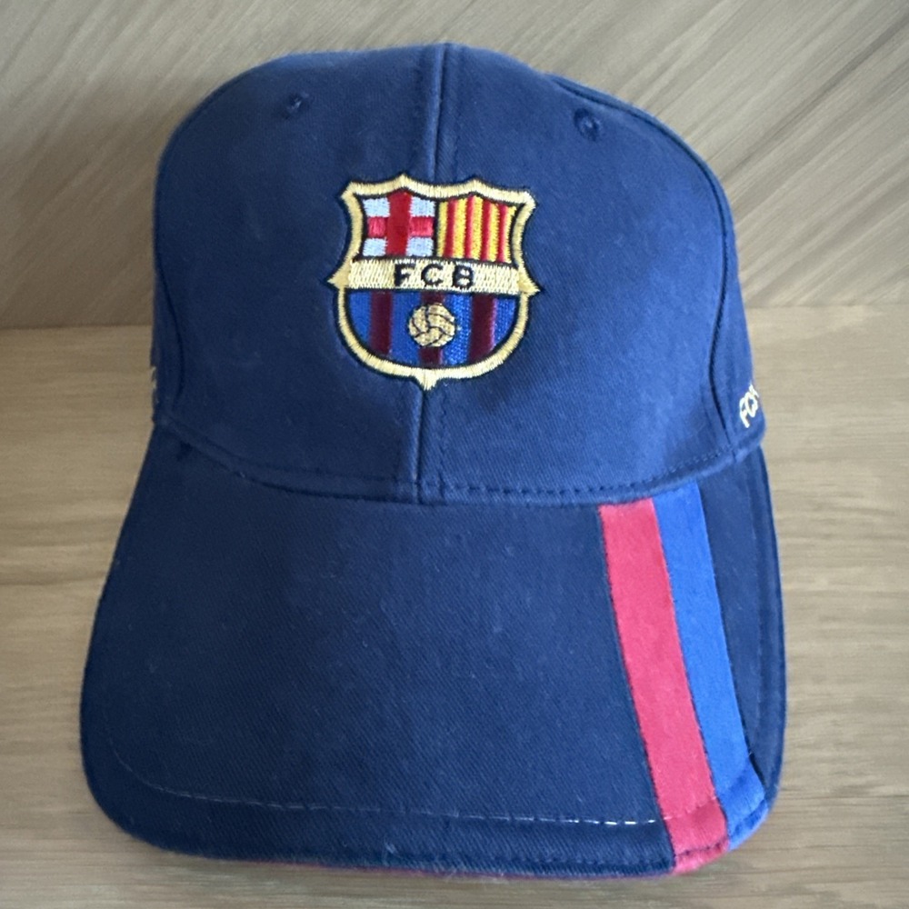 FC Barcelona Hat Baseball Cap Barça Adult Adjustable Blue Red Official 1899‎